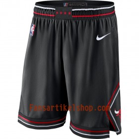 NBA Chicago Bulls Herren Shorts Schwarz 2018-19 Nike Swingman